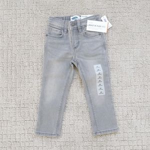 NEW Old Navy Toddler grey skinny jeans 2t